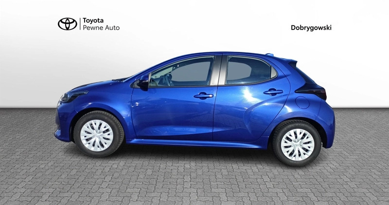 Toyota Yaris cena 84900 przebieg: 45784, rok produkcji 2022 z Kobylin małe 79